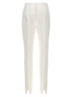 Sportmax White Acetate Dress Pants