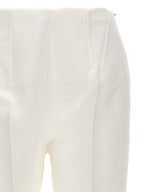 Sportmax White Acetate Dress Pants