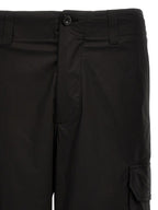 Department 5 Black Cotton Cargo Pants