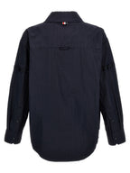 Thom Browne Blue Polyamide Blouse