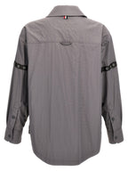 Thom Browne Gray Polyamide Blouse