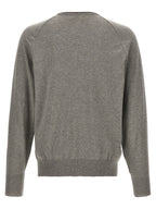 MA'RY'YA Gray Cotton Cardigan