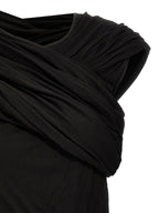 Rick Owens Black Cotton Tank Tops