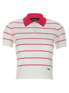 Dsquared² Multicolor Viscose Polo Shirt