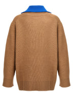 Jil Sander Multicolor Wool Cardigan