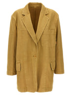 Max Mara Beige Cotton Blazer