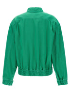Max Mara Bicolor Cotton Full-Length Jacket