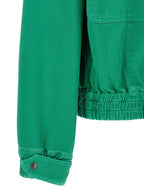 Max Mara Bicolor Cotton Full-Length Jacket