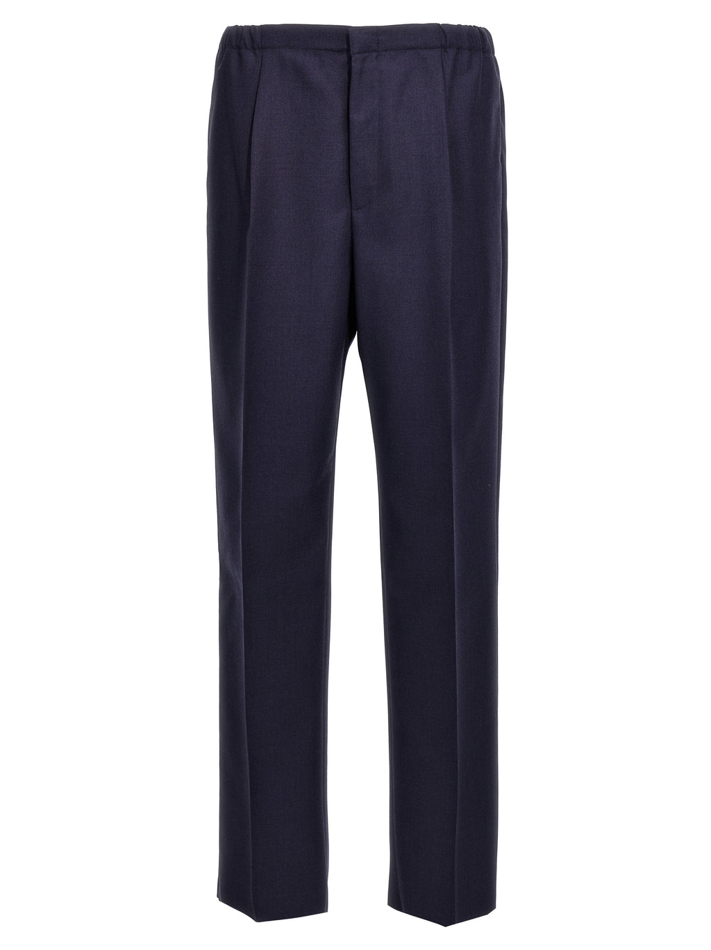 Blaue Hose aus Schurwolle