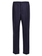 Blaue Hose aus Schurwolle