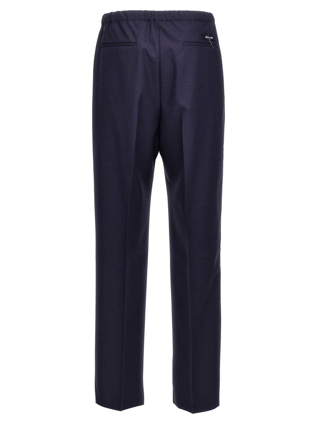 Blaue Hose aus Schurwolle