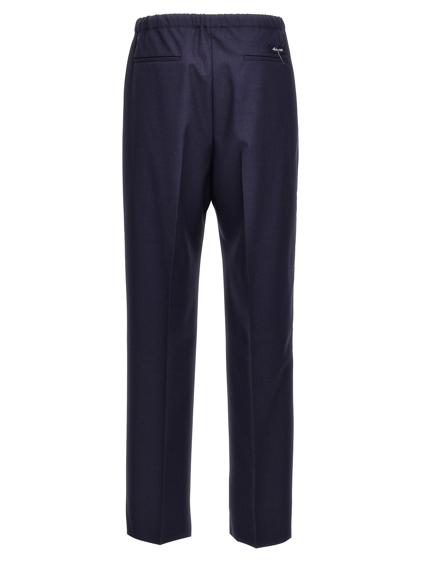 Blaue Hose aus Schurwolle