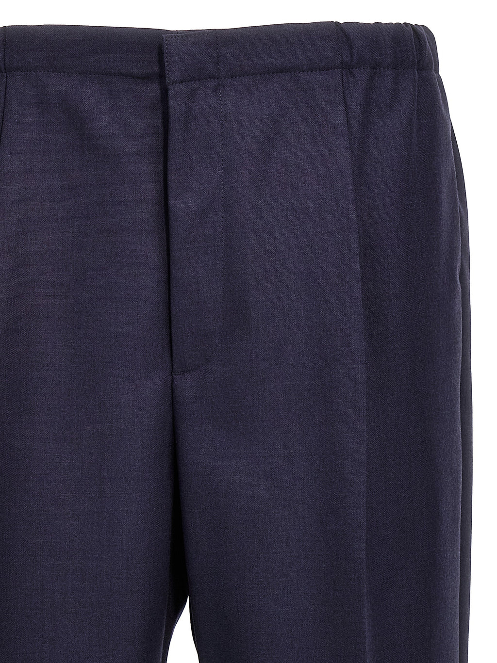 Blaue Hose aus Schurwolle