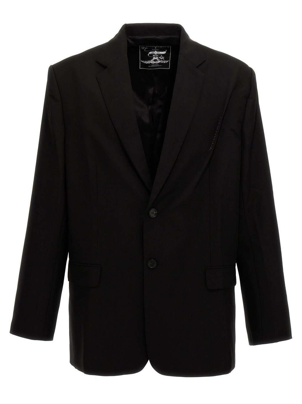 Y/PROJECT Black Virgin Wool Blazer