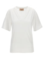 LE TWINS White Cotton T-Shirt