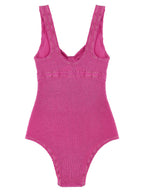 ROTATE BIRGER CHRISTENSEN Fuchsia Polyamide One-Piece Swimsuit