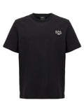 A.P.C. Black Cotton T-Shirt