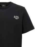 A.P.C. Black Cotton T-Shirt