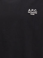 A.P.C. Black Cotton T-Shirt