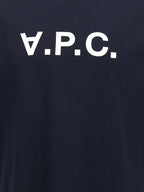 A.P.C. Blue Cotton T-Shirt