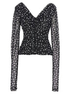 Dolce & Gabbana Bicolor Polyamide Tank Tops
