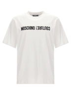 Moschino Bicolor Cotton T-Shirt