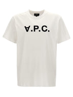 A.P.C. White Cotton T-Shirt