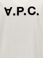 A.P.C. White Cotton T-Shirt