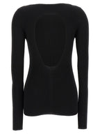 Rick Owens Black Wool Cardigan