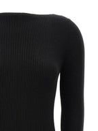 Rick Owens Black Wool Cardigan