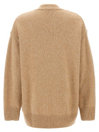 Paco Rabanne Beige Wool Cardigan