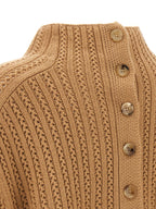 Max Mara Beige Wool Cardigan