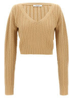 Max Mara Beige Wool Cardigan