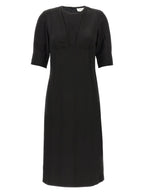 Sportmax Black Viscose Midi Dress