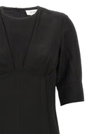 Sportmax Black Viscose Midi Dress