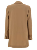 Max Mara Beige Virgin Wool Blazer