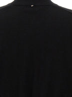 Sportmax Black Virgin Wool Cardigan