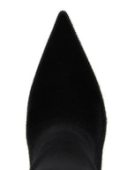 RENE CAOVILLA Black Leather Over The Knee