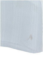 The Attico Blue Cotton Tank Tops