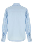 The Attico Blue Cotton Blouse