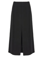 Ermanno Scervino Black Virgin Wool Mini Skirt