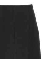 Ermanno Scervino Black Virgin Wool Mini Skirt