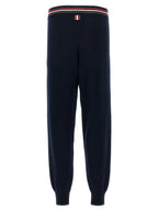 Thom Browne Blue Cashmere Joggers (Workout Pants)