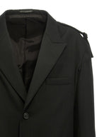 Yohji Yamamoto Black Wool Blazer