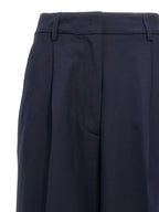 THELATEST Blue Polyester Casual Pants