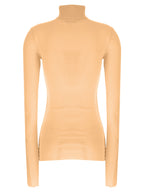 Jil Sander Multicolor Silk Turtleneck