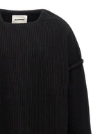 Jil Sander Black Wool Cardigan