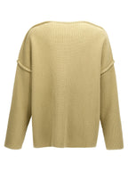 Jil Sander Bicolor Wool Cardigan