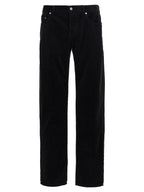 Saint Laurent Black Cotton Casual Pants