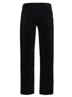 Saint Laurent Black Cotton Casual Pants